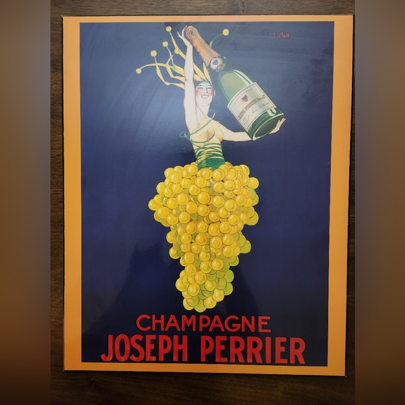 CHAMPAGNE JOSEPH PERRIER Picture, French Advertising - Picture 2 of 5